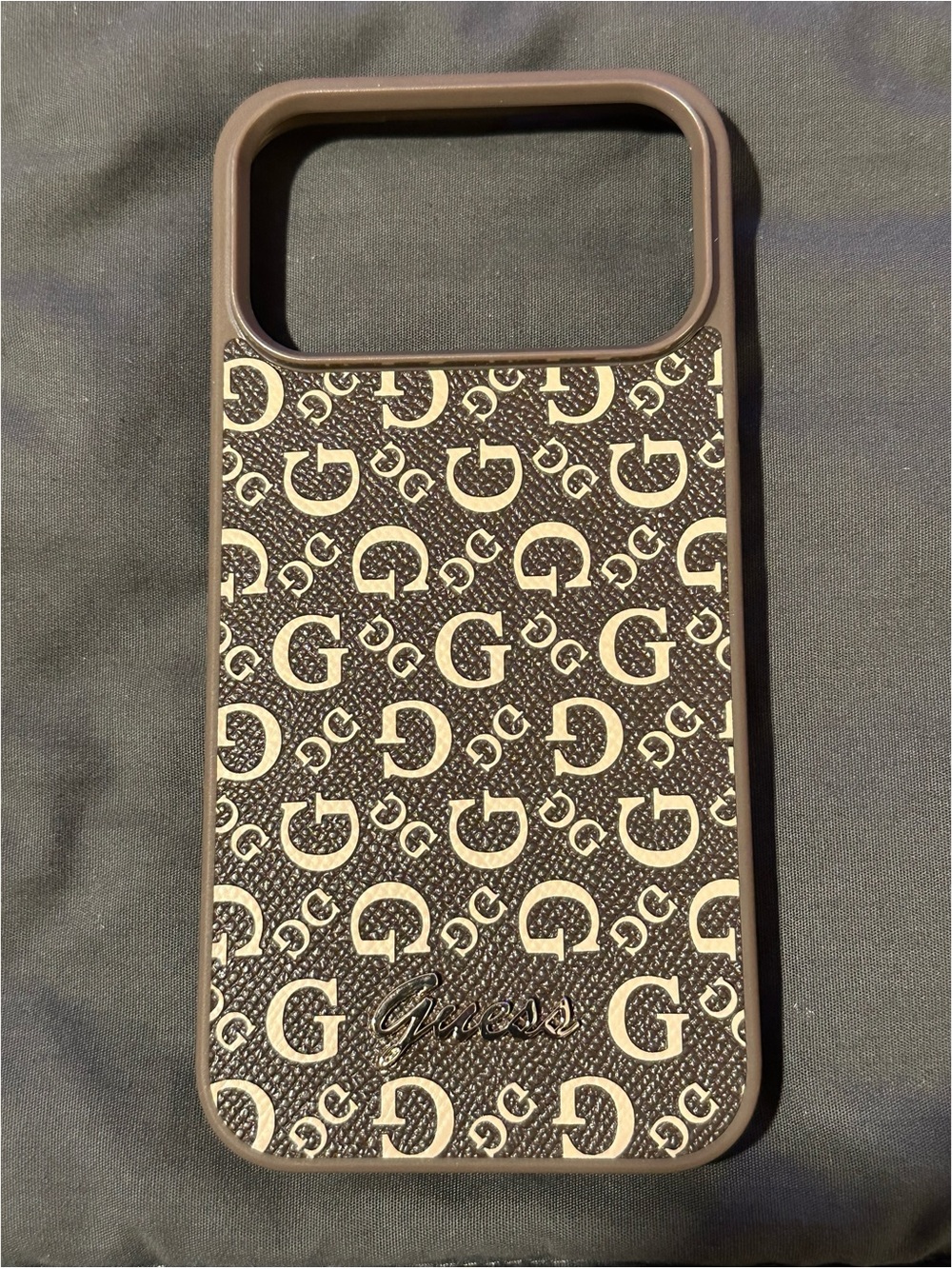 BRAND NEW Guess Monogram MagSafe Case for Apple iPhone 17 Pro Max - Brown